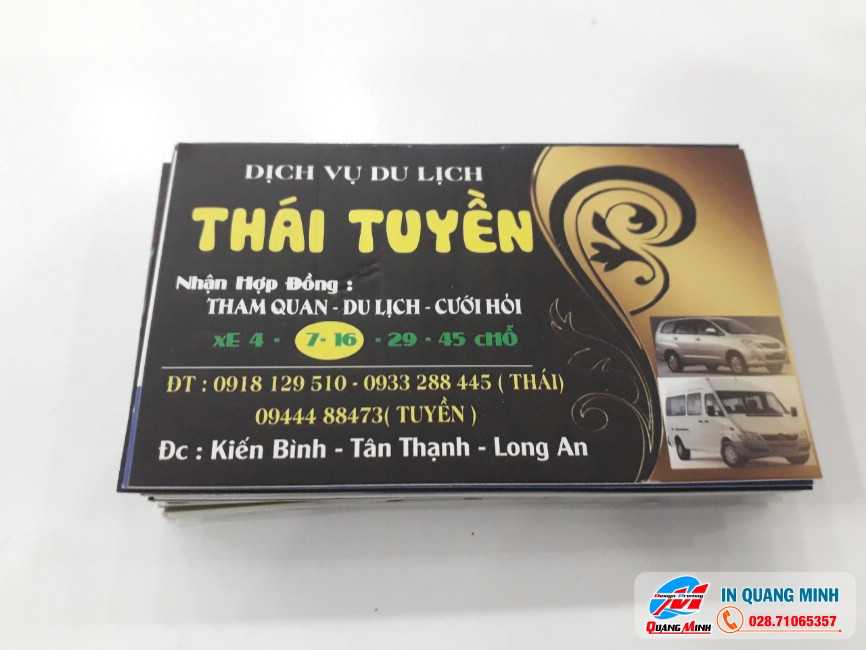 In Danh Thiếp Giá Rẻ Quận Tân Phú
