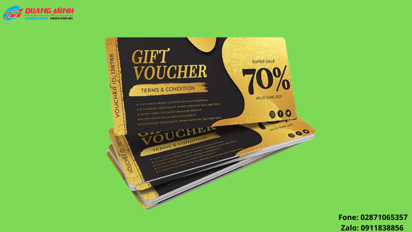 In Voucher, Phiếu Giảm Giá, Thẻ Tag Ở Bắc Kạn: Dịch Vụ In Ấn Chất Lượng Cao Tại Quang Minh